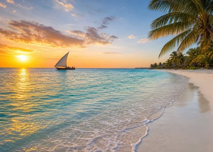 Beach Relaxation in Zanzibar